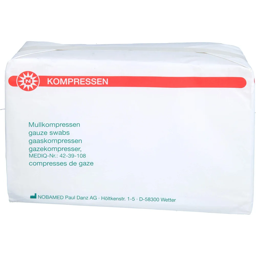 Mullkompressen 10x20 cm unsteril 8fach 100 St