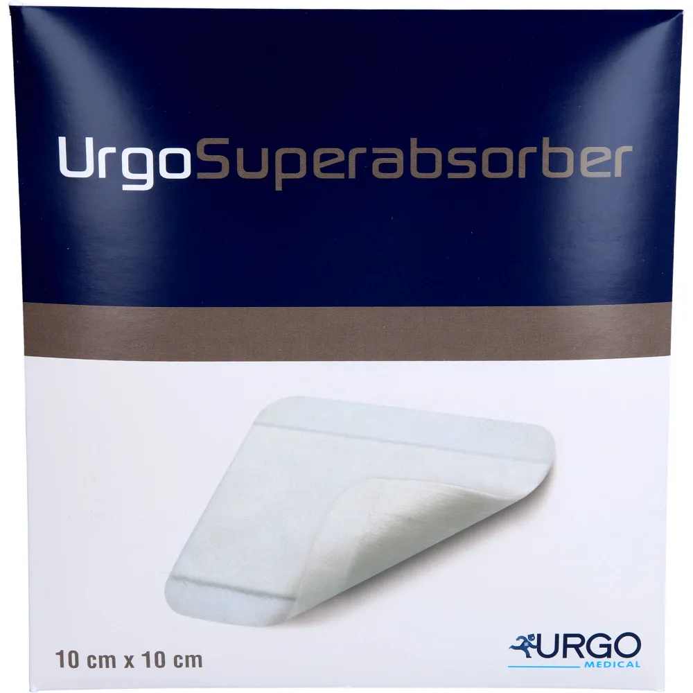 Urgosuperabsorber 10x10 cm Verband 10 St