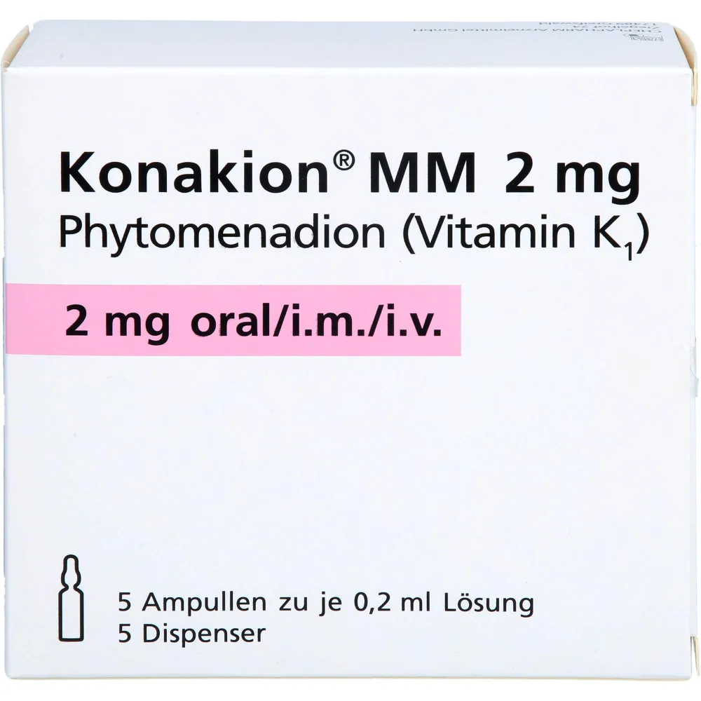Konakion Mm 2 mg Lösung 5 St