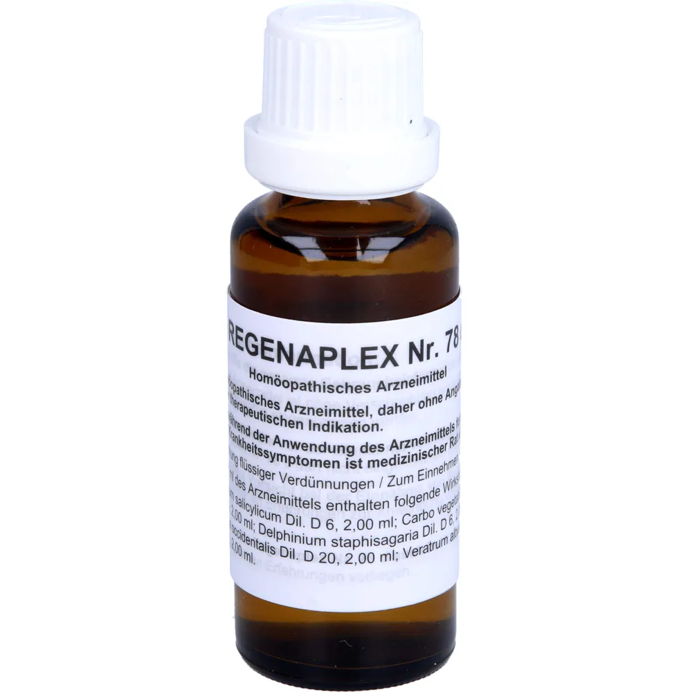 Regenaplex Nr.78 d Tropfen zum Einnehmen 30 ml