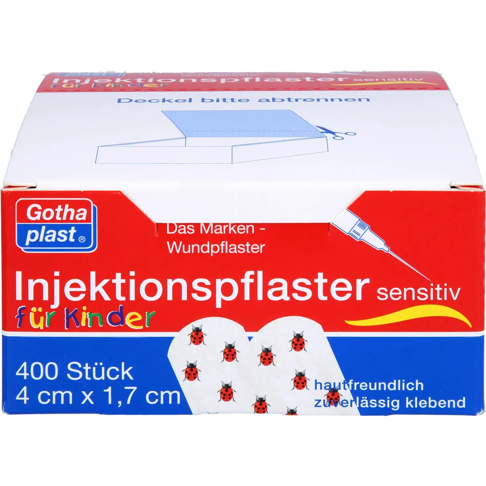 Gothaplast Injektionspfl.Kinder Käfer 1,7x4 cm 400 St