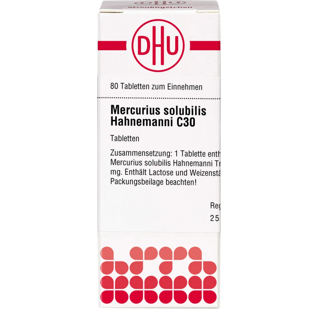 Mercurius Solubilis Hahnemanni C 30 Tabletten 80 St