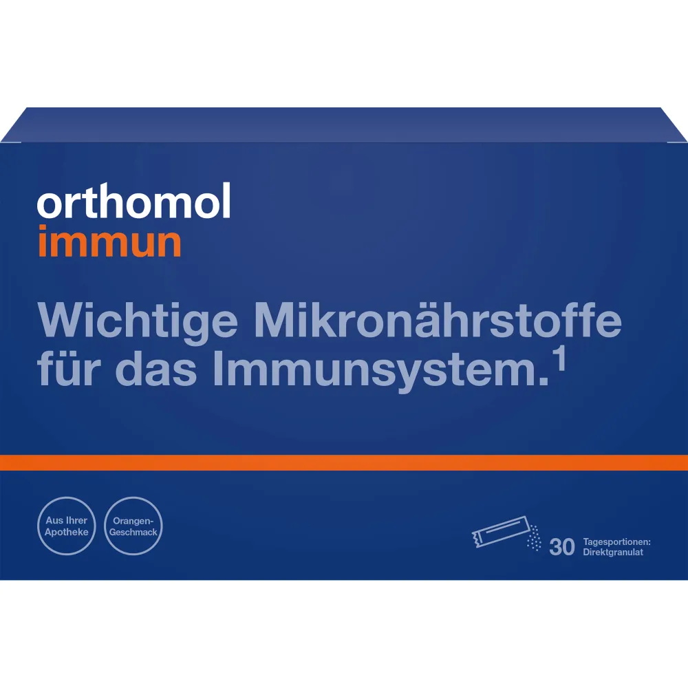 Orthomol Immun Direktgranulat Orange 30 St