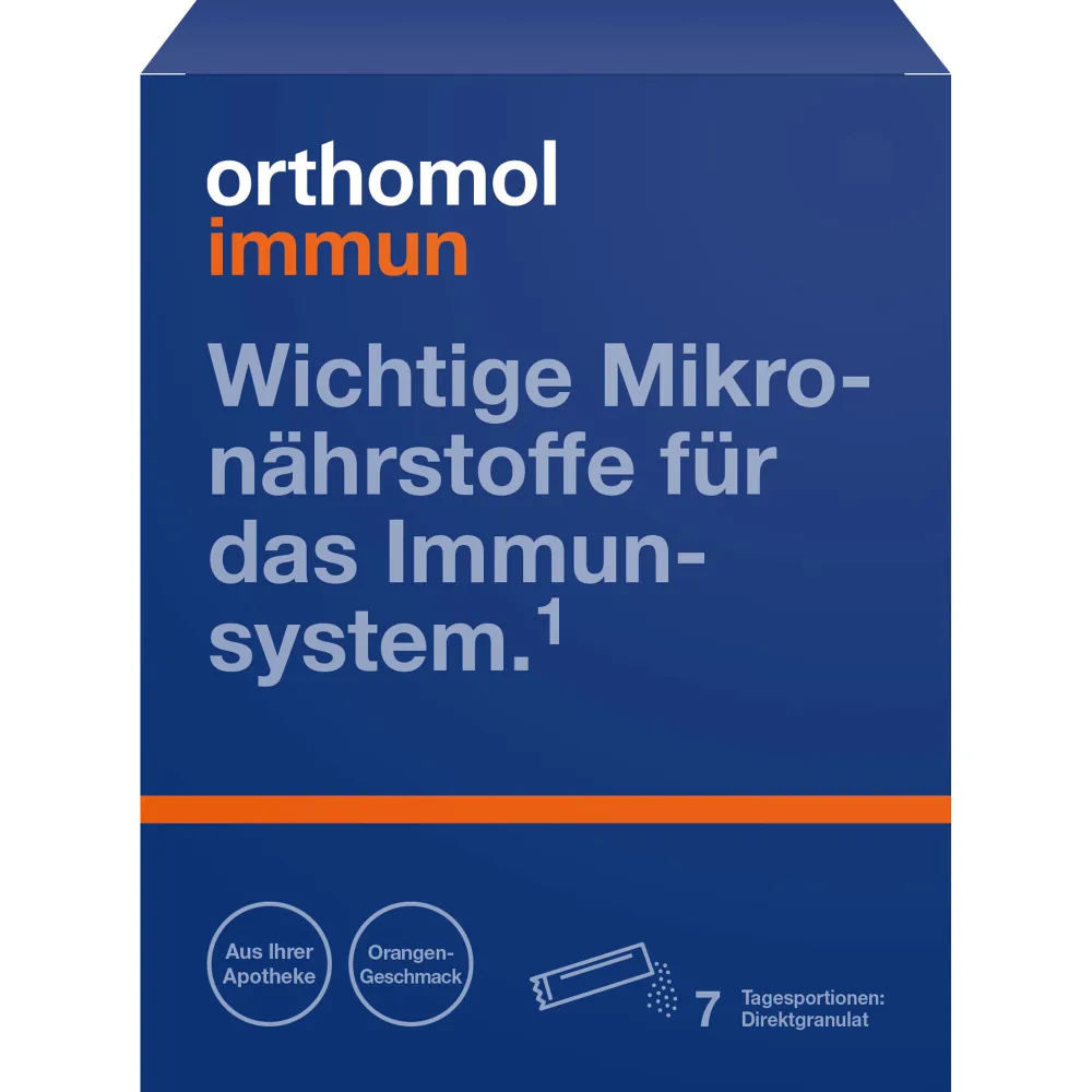 Orthomol Immun Direktgranulat Orange 7 St