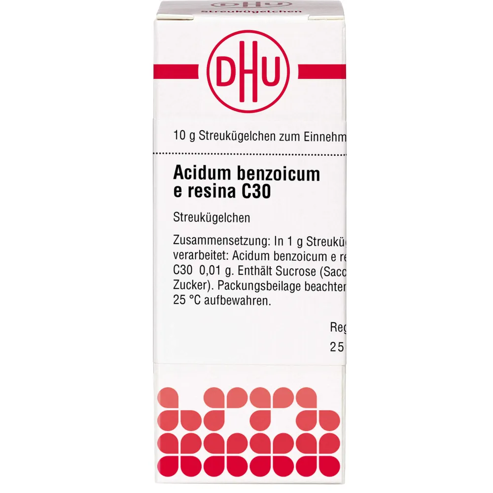 Acidum Benzoicum E Resina C 30 Globuli 10 g