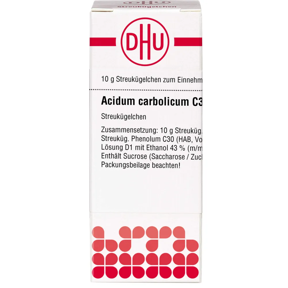 Acidum Carbolicum C 30 Globuli 10 g