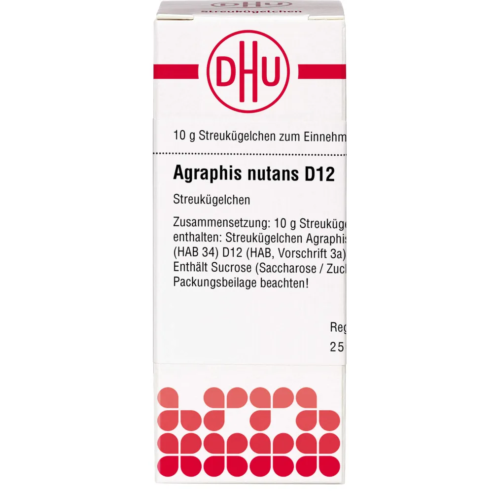 Agraphis Nutans D 12 Globuli 10 g