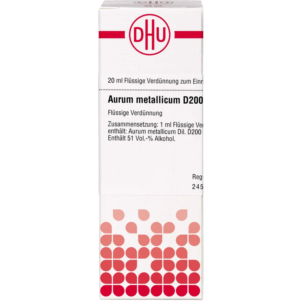 Aurum Metallicum D 200 Dilution 20 ml