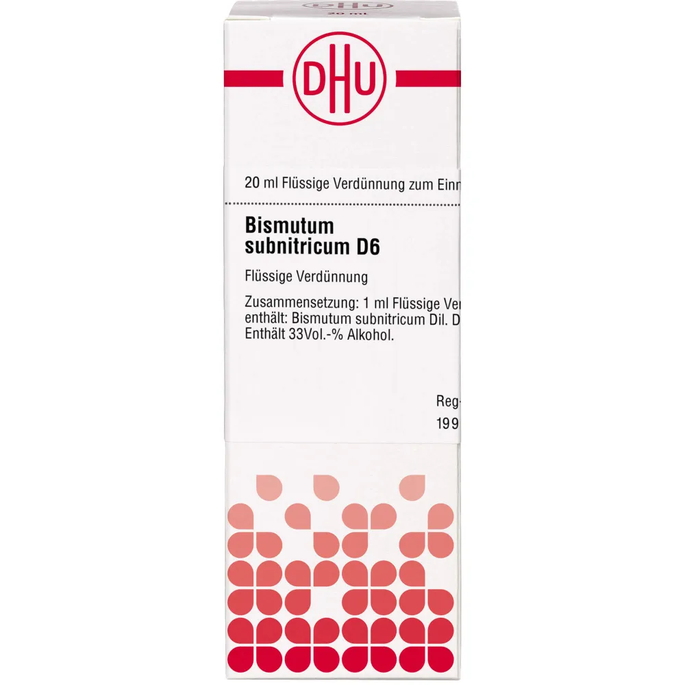 Bismutum Subnitricum D 6 Dilution 20 ml