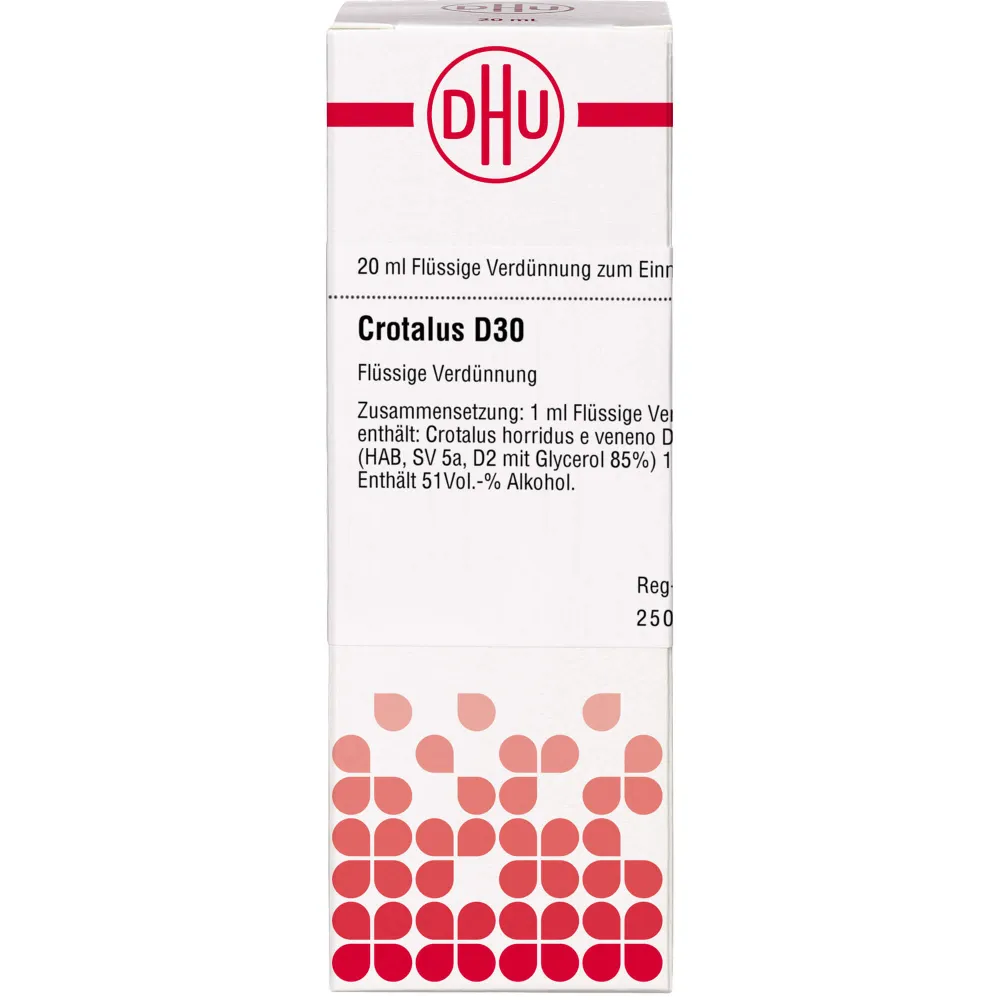 Crotalus D 30 Dilution 20 ml