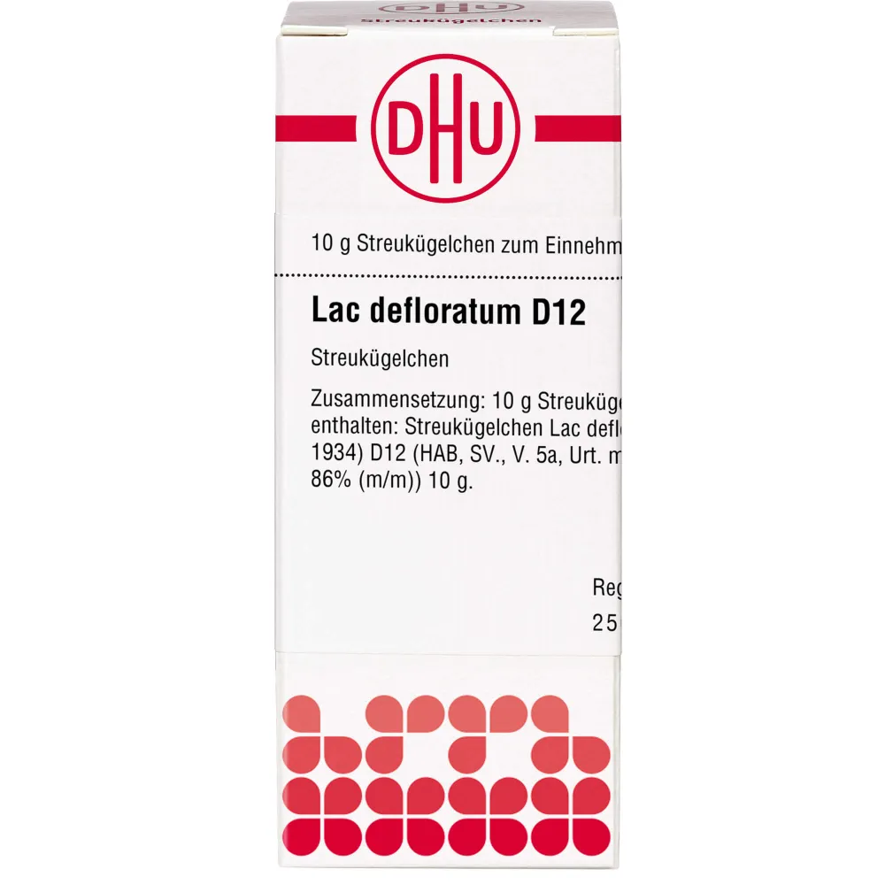 Lac Defloratum D 12 Globuli 10 g
