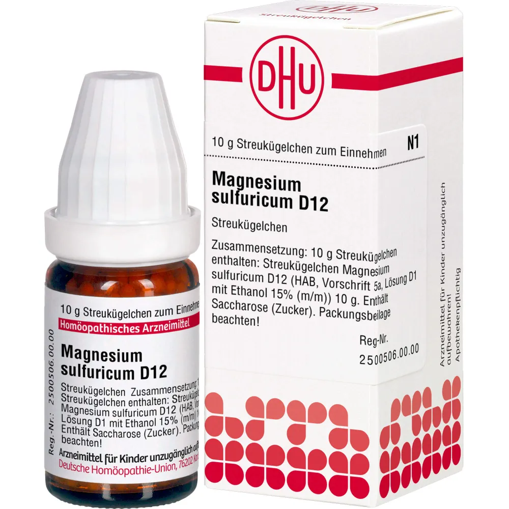 Magnesium Sulfuricum D 12 Globuli 10 g