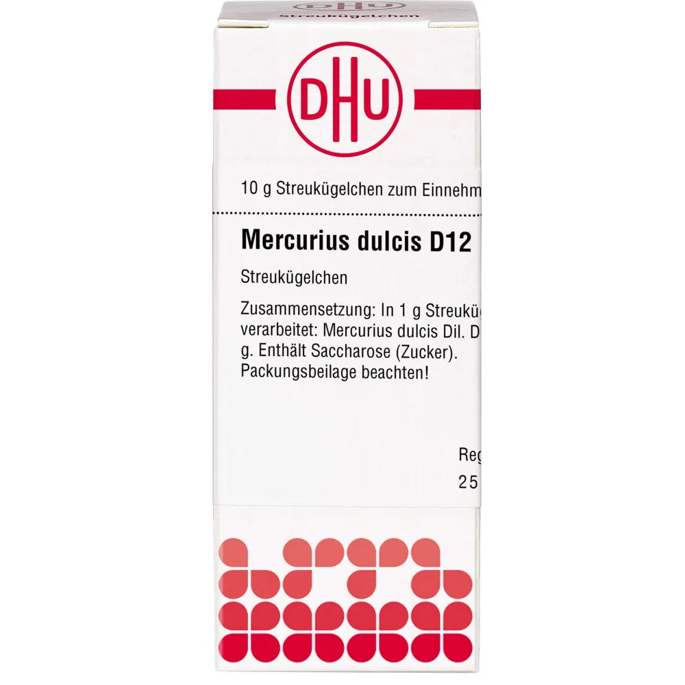 Mercurius Dulcis D 12 Globuli 10 g