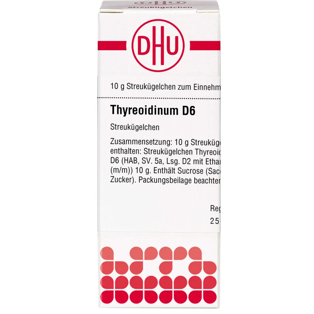 Thyreoidinum D 6 Globuli 10 g