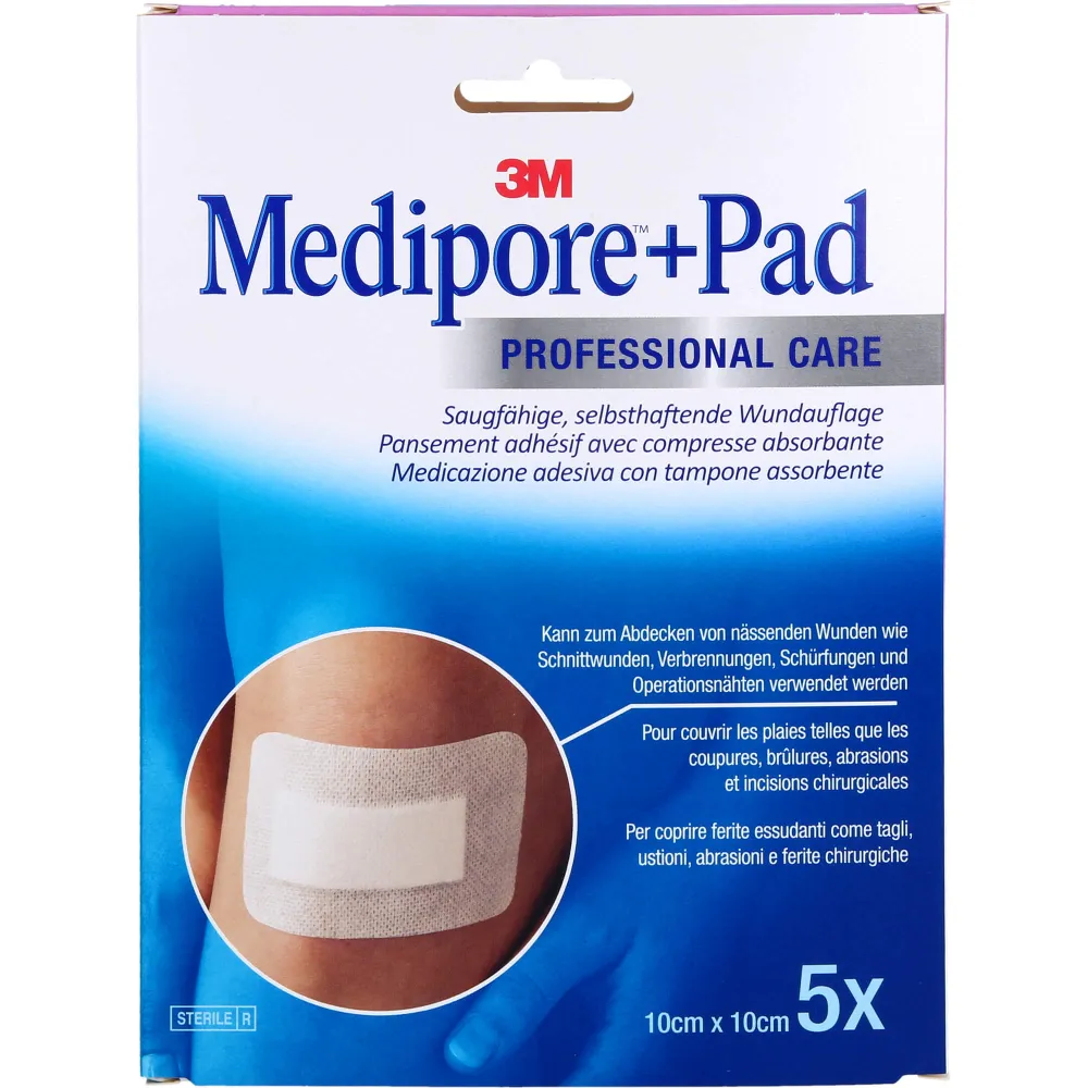 Medipore+Pad steriler Wundverband 3566Np 10x10 cm 5 St