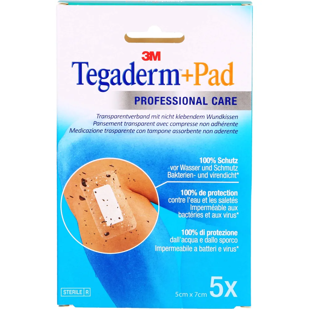 Tegaderm Plus Pad 5x7 cm Fertigverb.3582Np 5 St