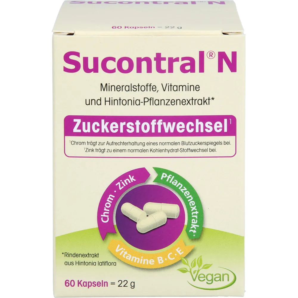 Sucontral N Kapseln 60 St