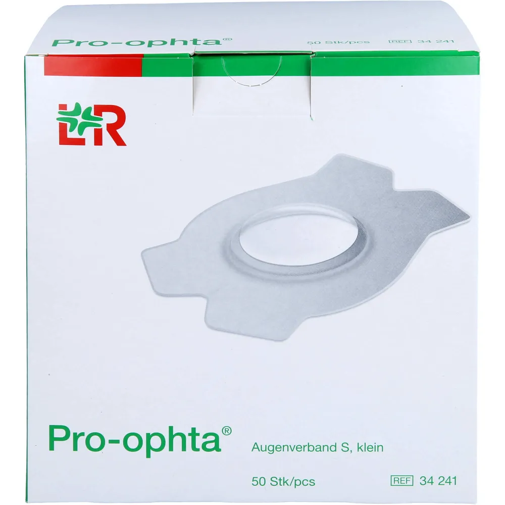 Pro-Ophta Augenverband S klein 50 St