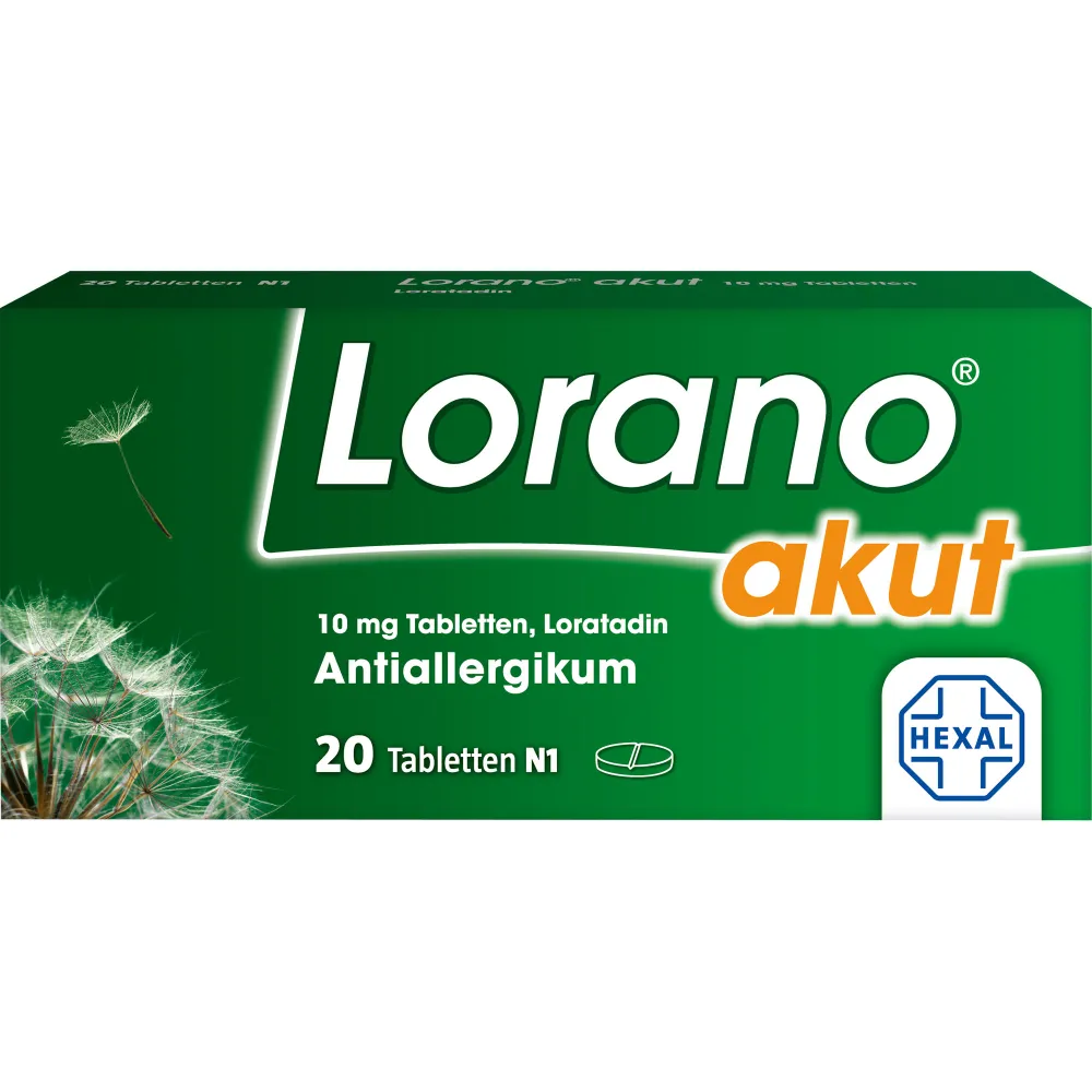 Lorano akut Tabletten 20 St