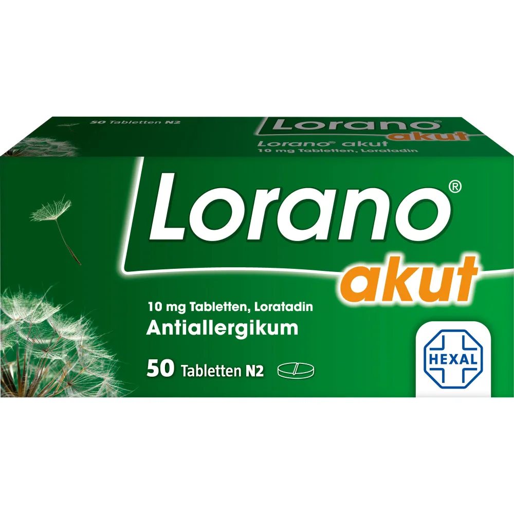 Lorano akut Tabletten 50 St