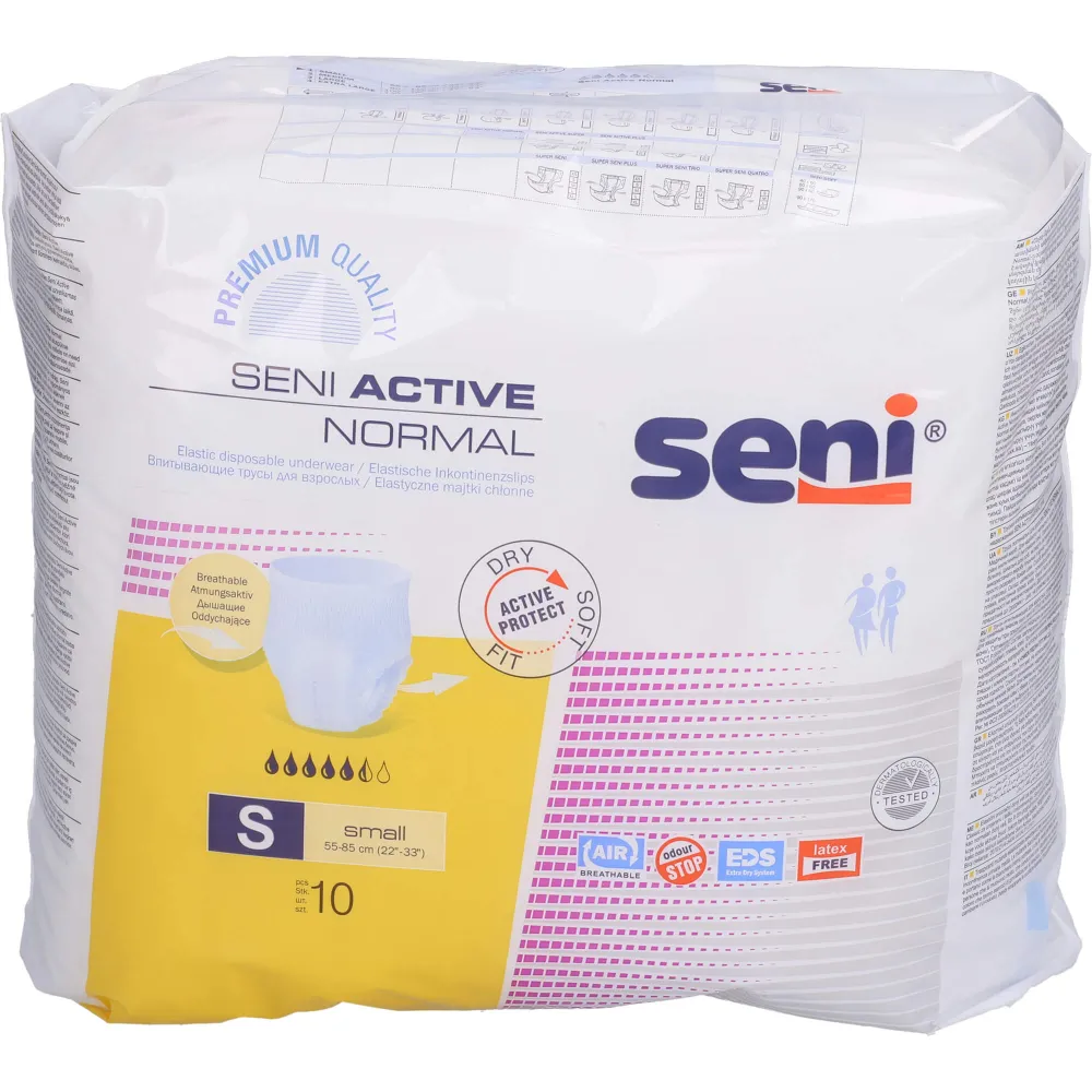 Seni Active Inkontinenzpants normal S 10 St