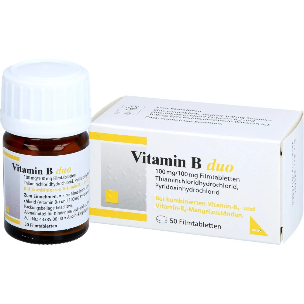 Vitamin B Duo Filmtabletten 50 St
