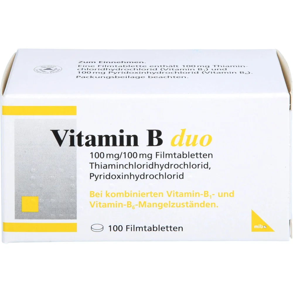 Vitamin B Duo Filmtabletten 100 St
