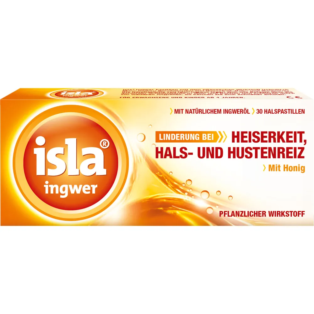 Isla Ingwer Pastillen 30 St