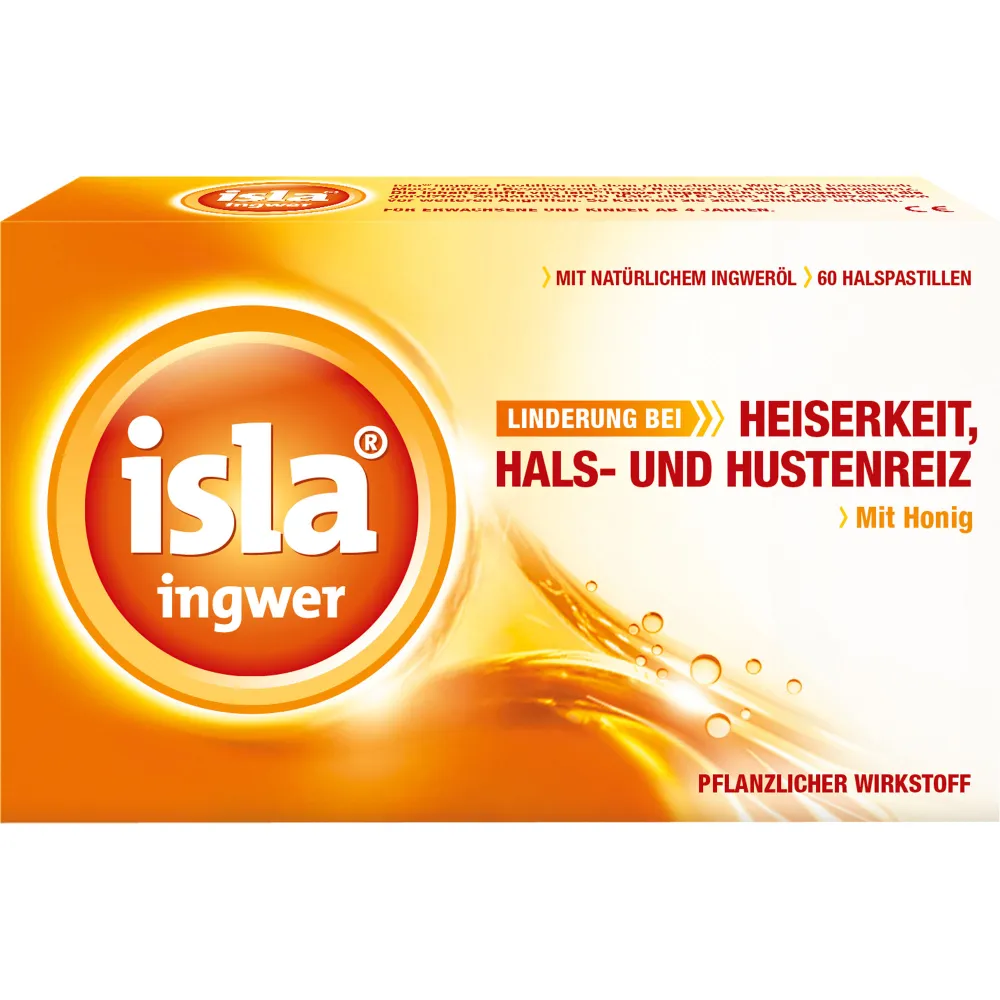 Isla Ingwer Pastillen 60 St