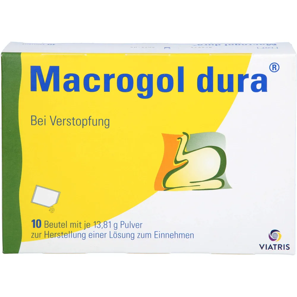 Macrogol dura Plv.z.Herst.e.Lsg.z.Einnehmen 10 St