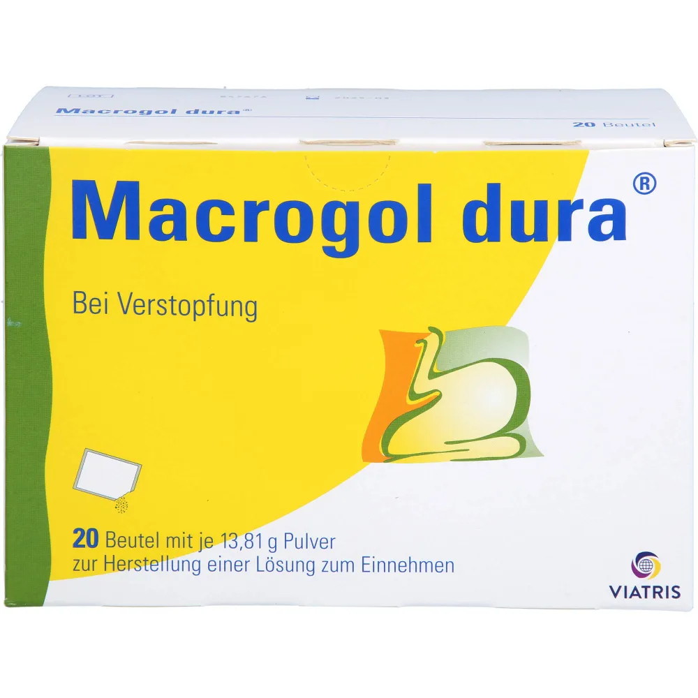 Macrogol dura Plv.z.Herst.e.Lsg.z.Einnehmen 20 St