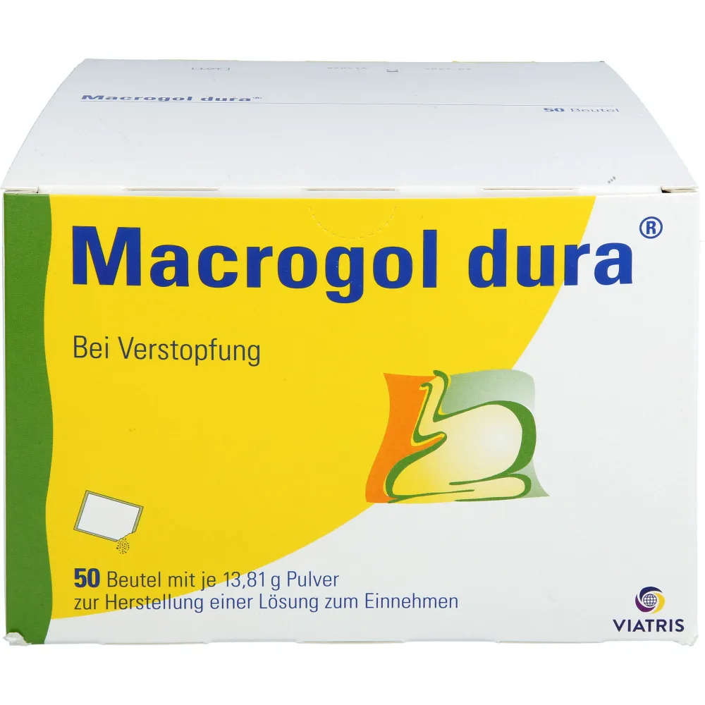 Macrogol dura Plv.z.Herst.e.Lsg.z.Einnehmen 50 St