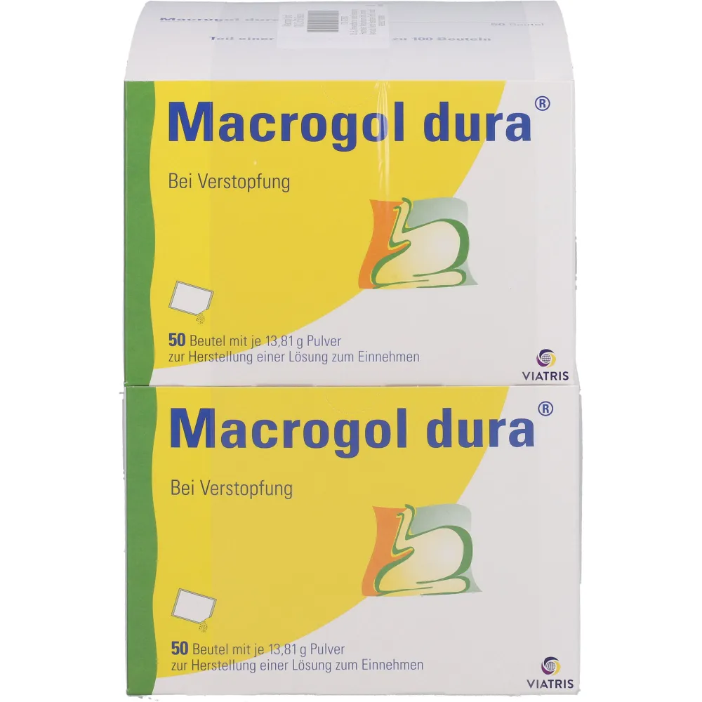 Macrogol dura Plv.z.Herst.e.Lsg.z.Einnehmen 100 St
