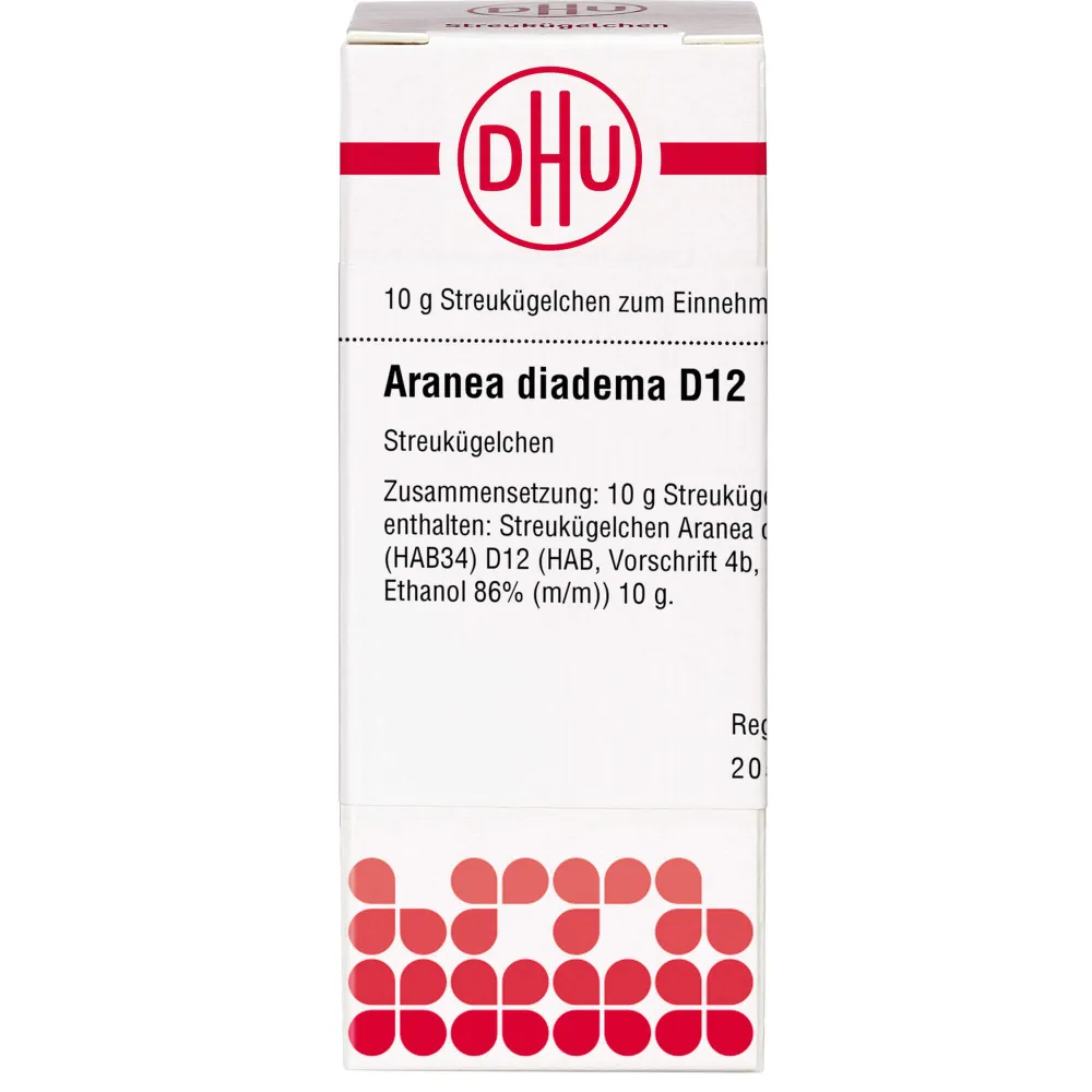 Aranea Diadema D 12 Globuli 10 g
