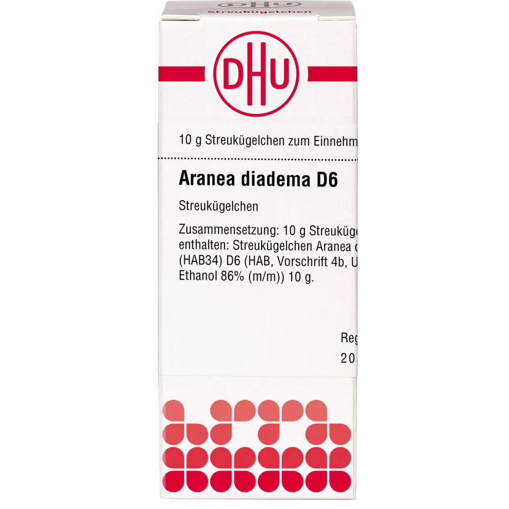 Aranea Diadema D 6 Globuli 10 g