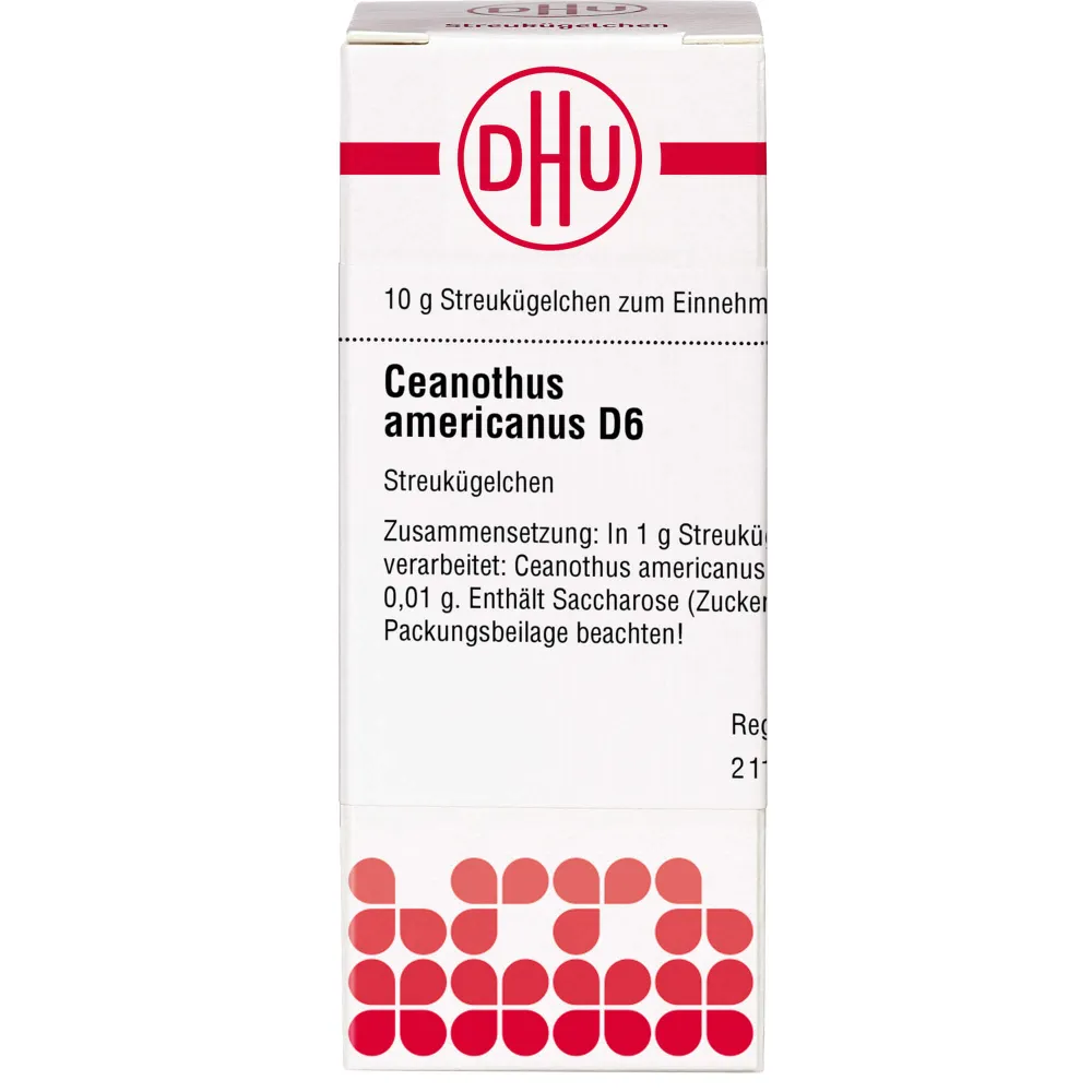 Ceanothus Americanus D 6 Globuli 10 g