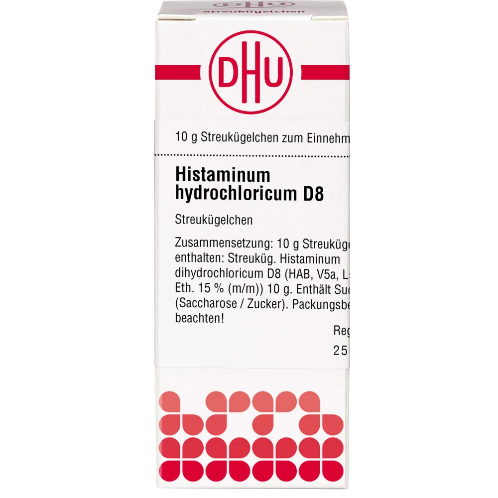 Histaminum hydrochloricum D 8 Globuli 10 g