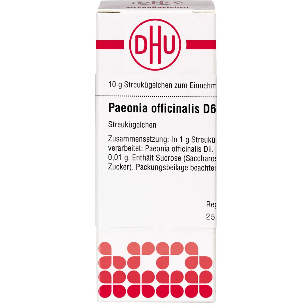 Paeonia Officinalis D 6 Globuli 10 g