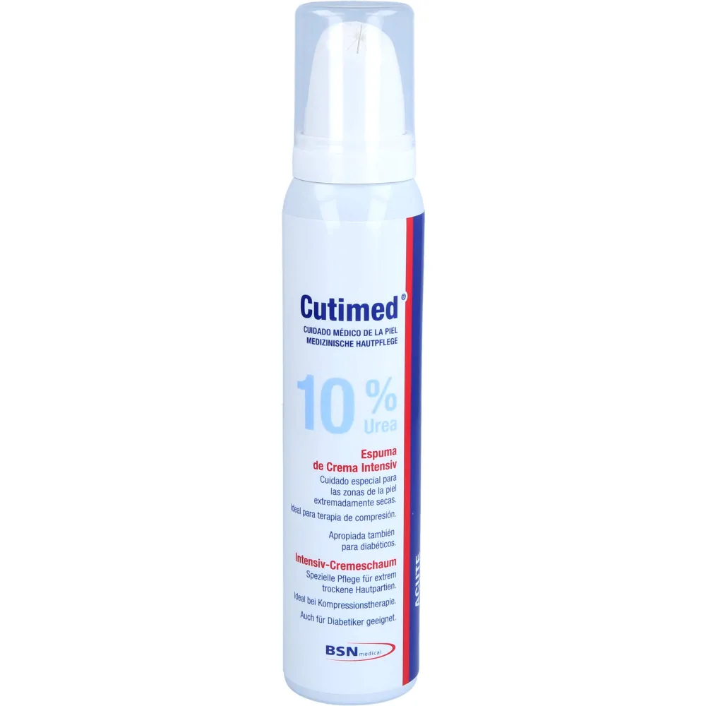 Cutimed Acute Intensiv Cremeschaum 10% Urea 125 ml