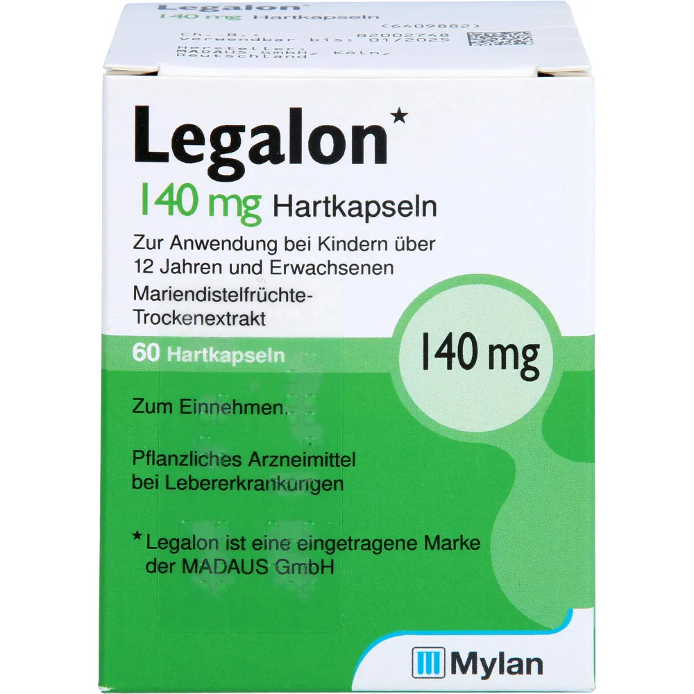 Legalon 140 Hartkapseln 60 St