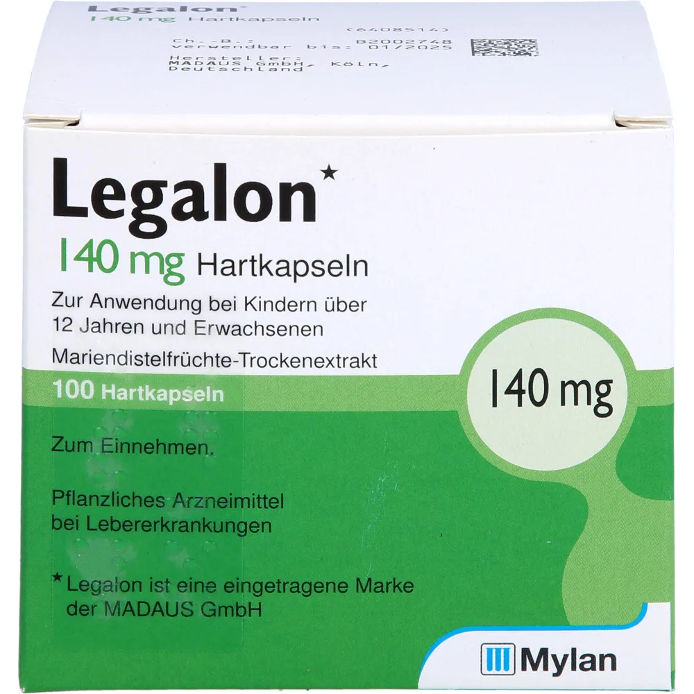 Legalon 140 Hartkapseln 100 St