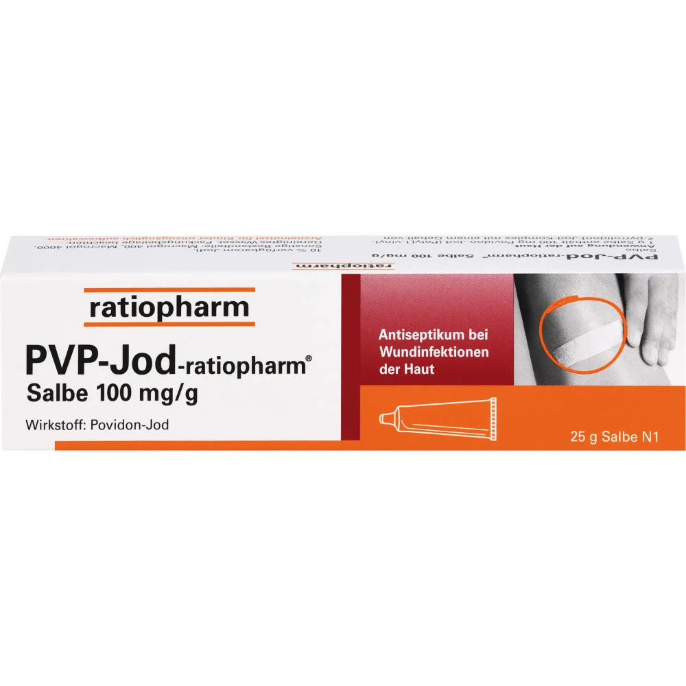 Pvp-Jod-ratiopharm Salbe 25 g