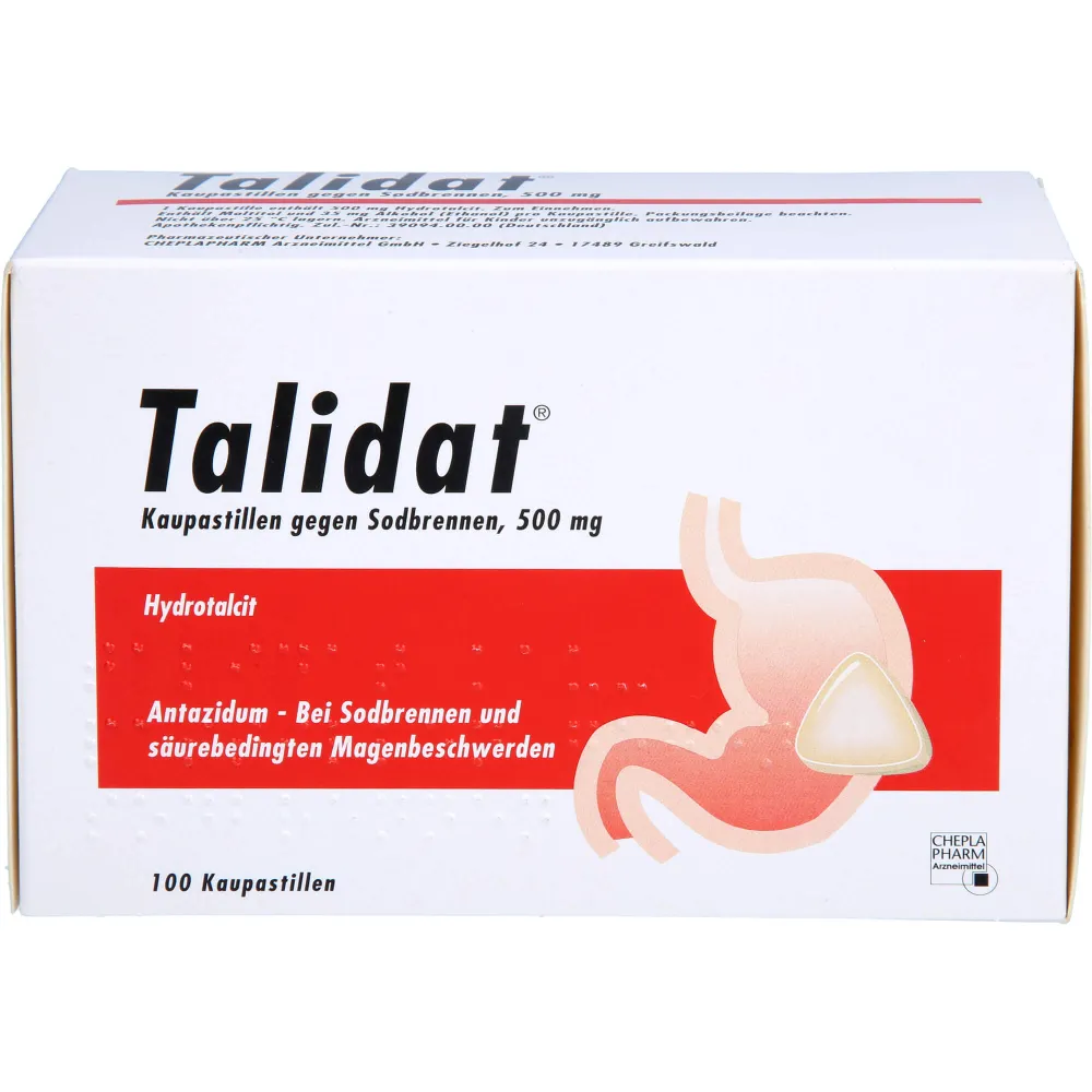 Talidat Kaupastillen gegen Sodbrennen 100 St