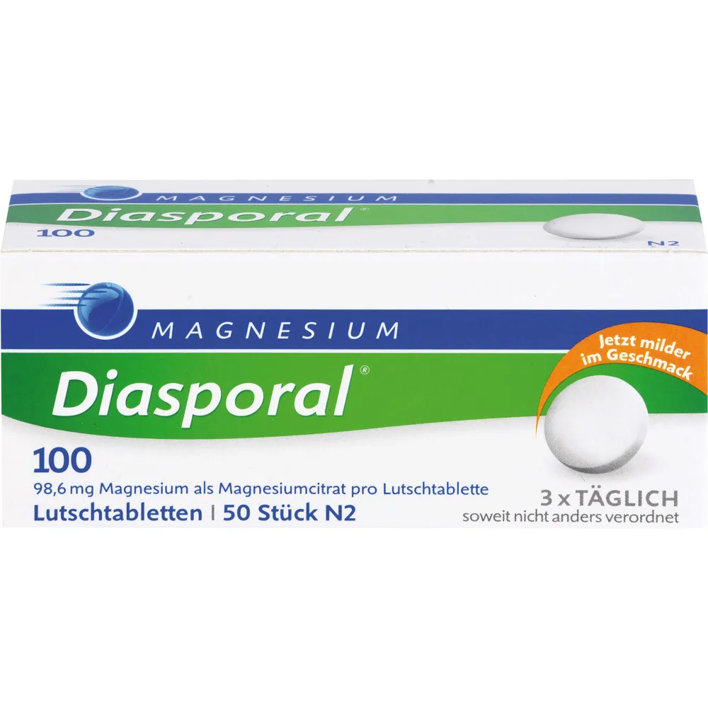 Magnesium Diasporal 100 Lutschtabletten 50 St