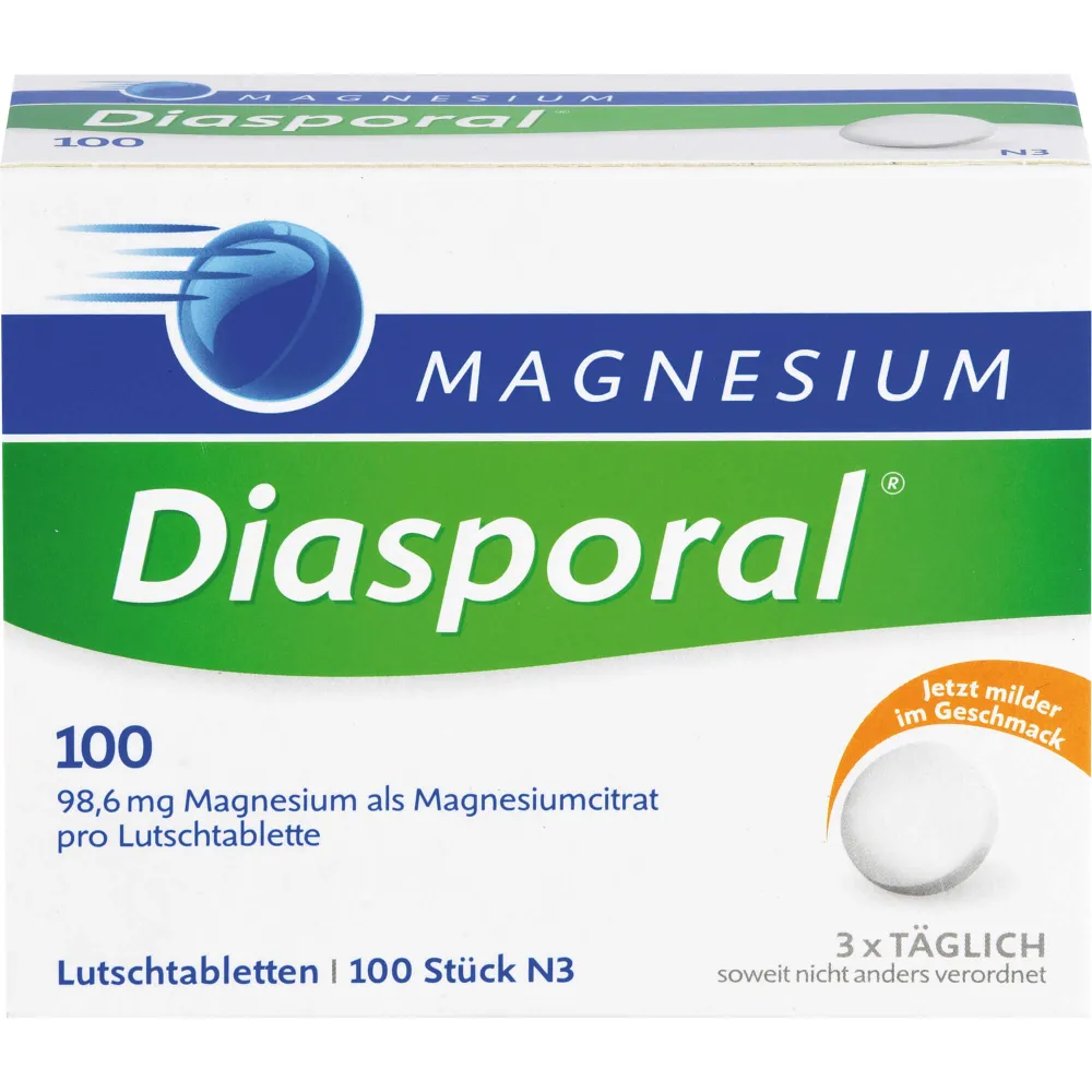 Magnesium Diasporal 100 Lutschtabletten 100 St