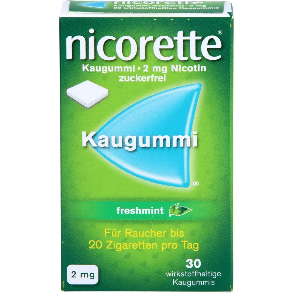 Nicorette Kaugummi 2 mg freshmint 30 St