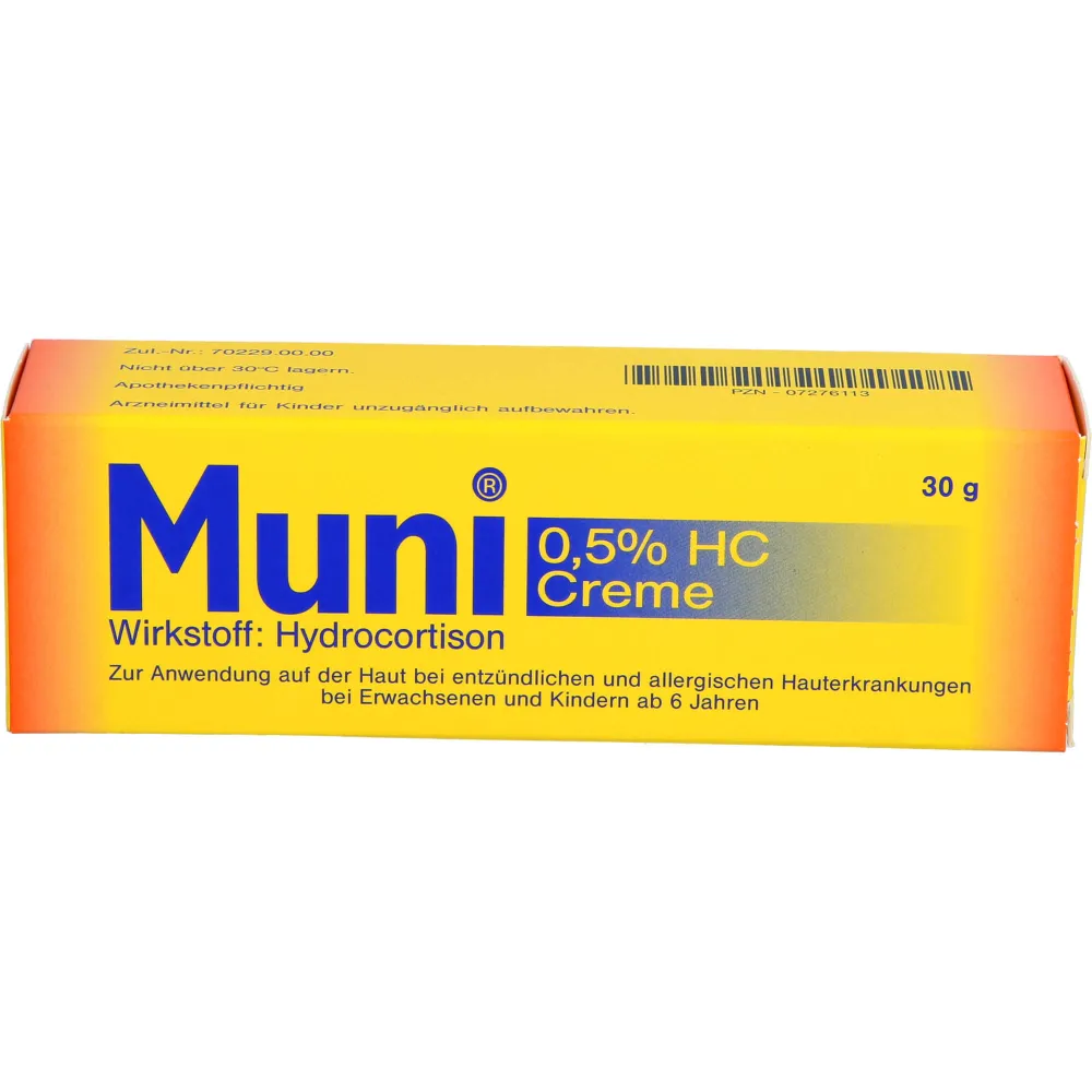 Muni 0,5% Hc Creme 30 g
