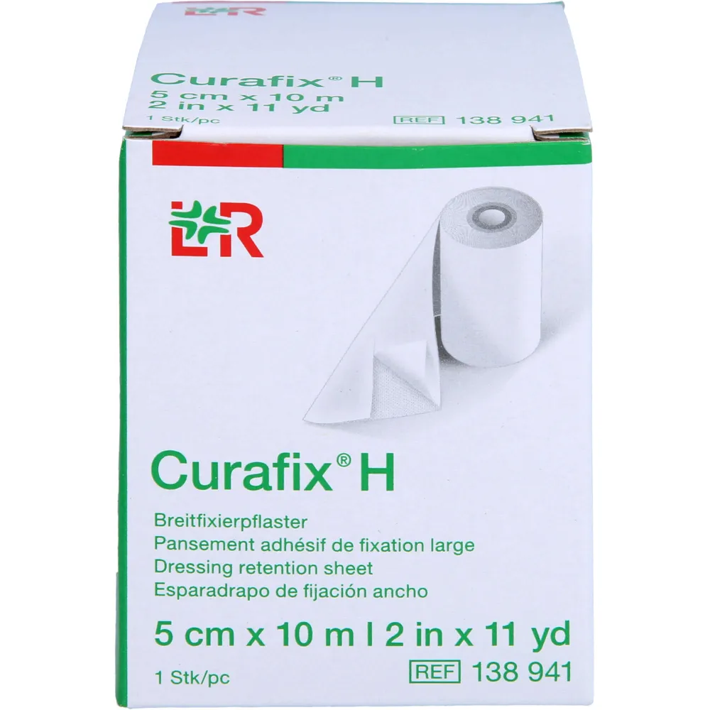Curafix H Fixierpflaster 5 cmx10 m 1 St