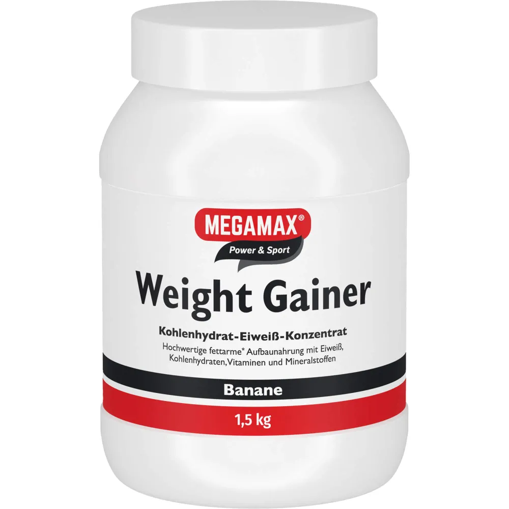 Weight Gainer Megamax Banane Pulver 1500 g