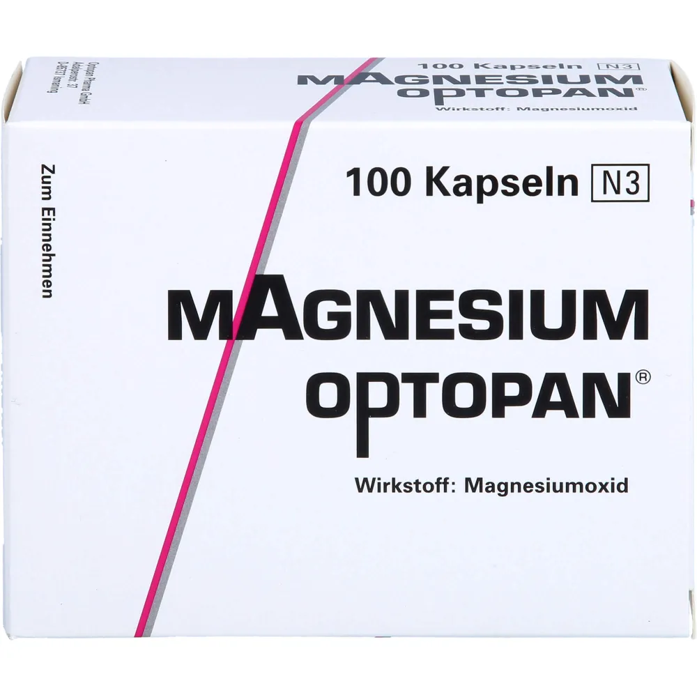 Magnesium Optopan Kapseln 100 St